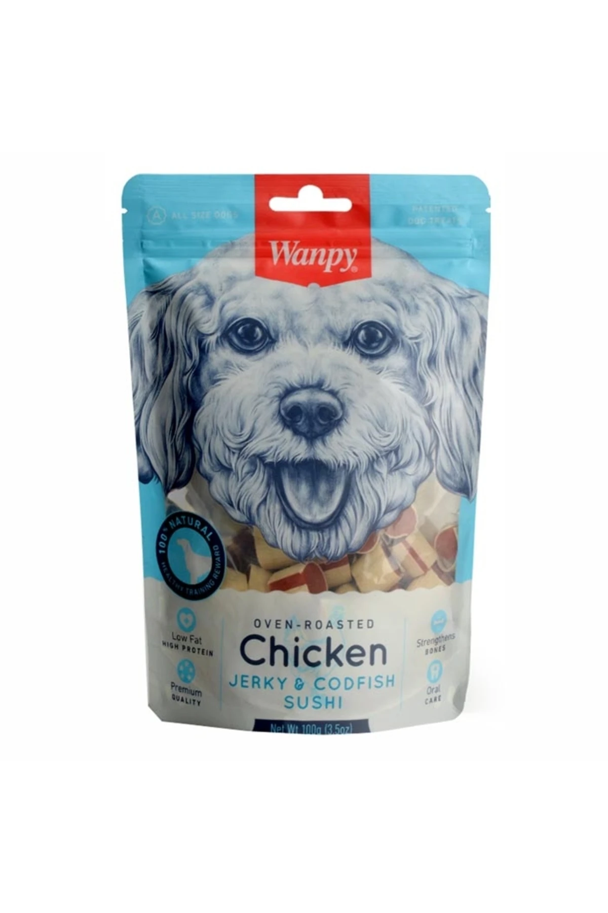 Tavuklu&Morina Balıklı 100 gr Köpek Ödülü