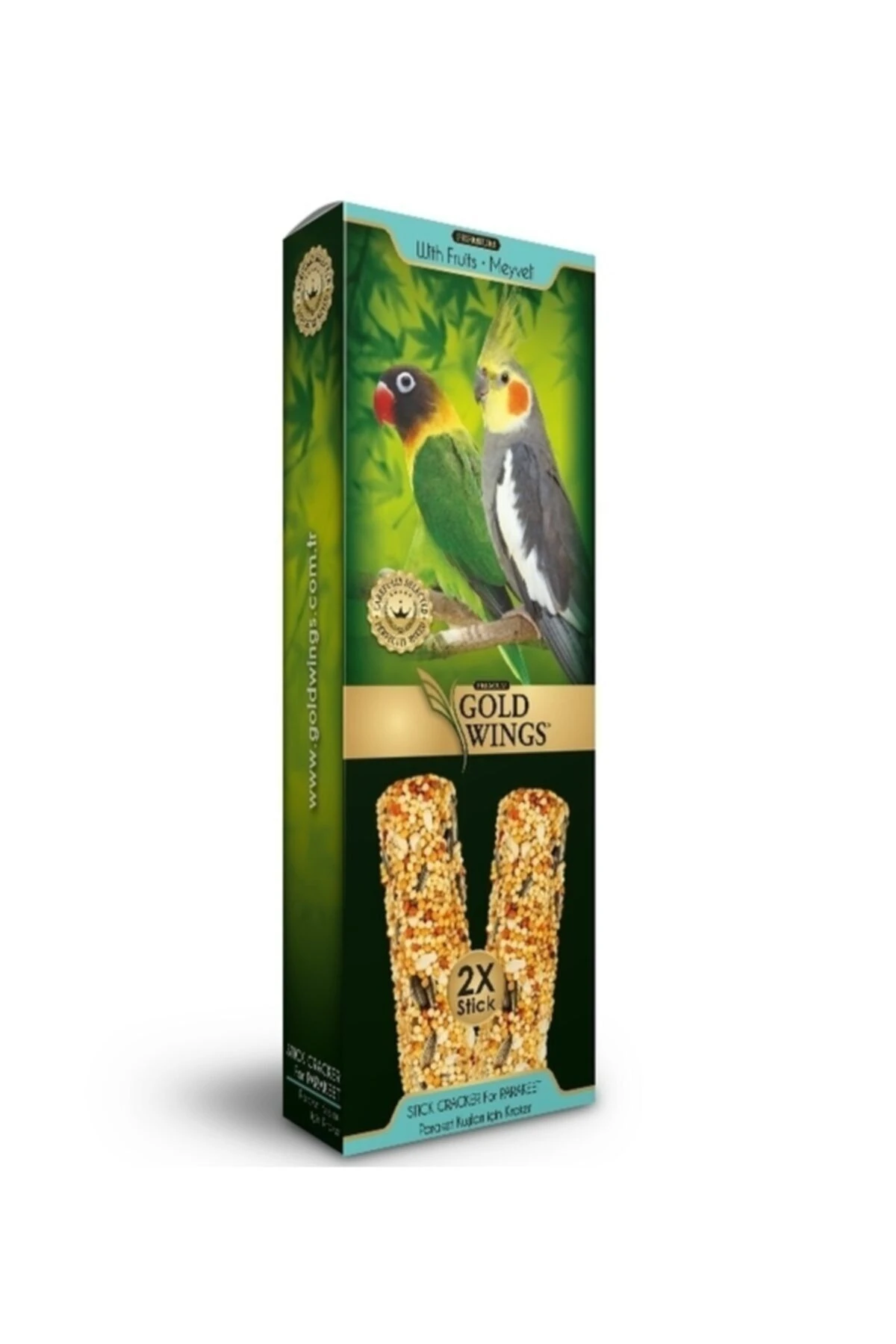 Sultan Ve Cennet Papağanı 2'li Kraker Meyveli