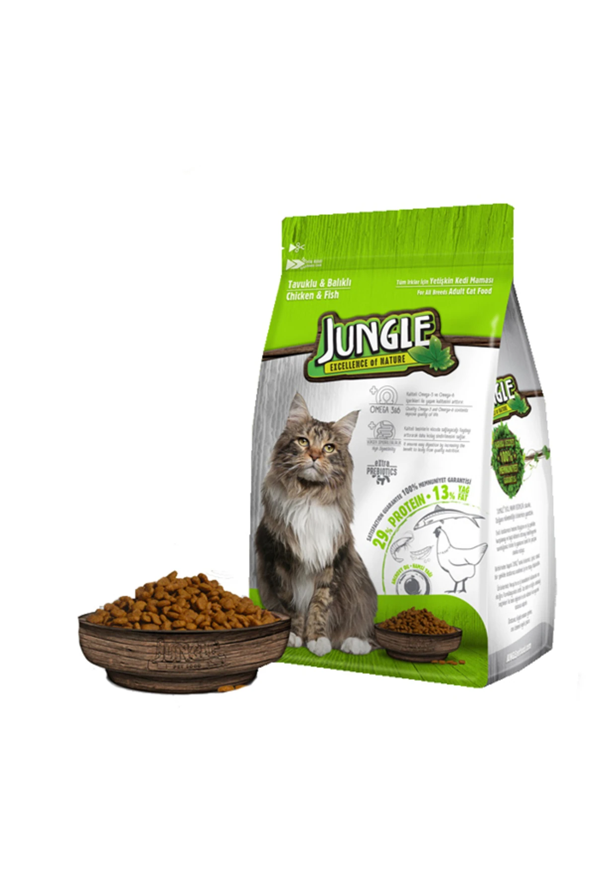 Tavuk-balıklı Yetişkin Kedi Maması 500 gr