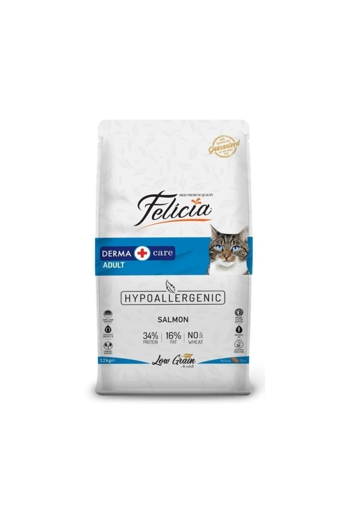 Az Tahıllı 12 Kg Yetişkin Somonlu Hypoallergenic Kedi Maması