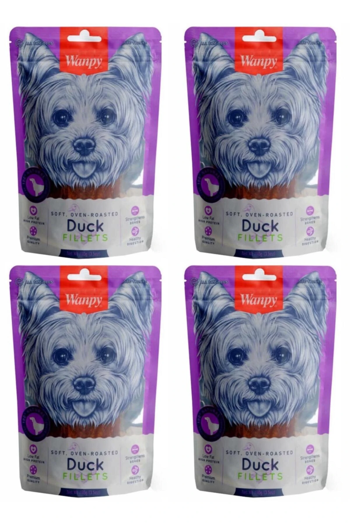 Gerçek Ördek Fileto 100 gr Köpek Ödülü 4 ADET