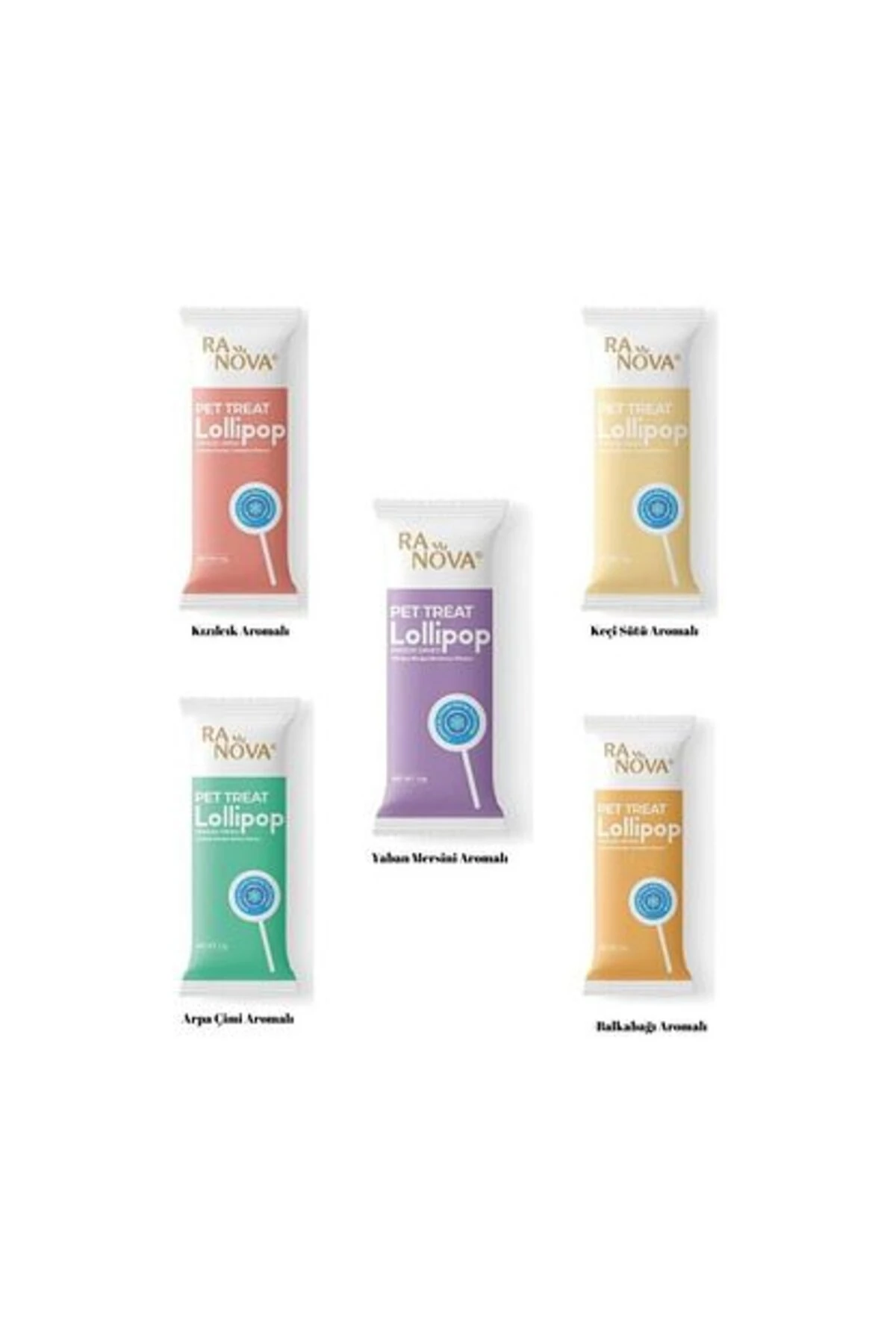 Kediler İçin Karışık Lezzetli Lolipop 1.4g 5 Adet