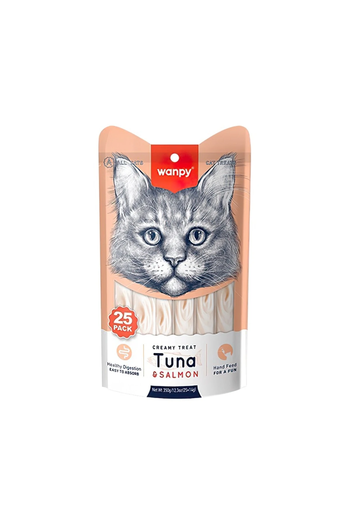Ton Balıklı Ve Somonlu Krema Kedi Ödülü 25x14 gr