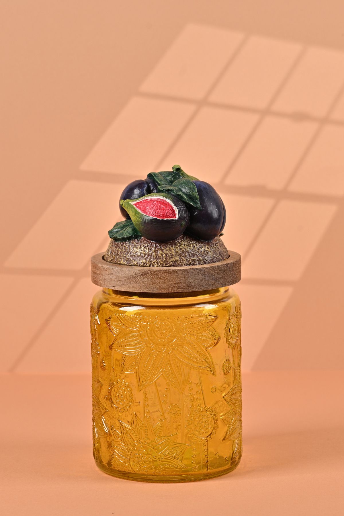 El Yapımı Özel Tasarım Kavanoz & İncir 700 ml