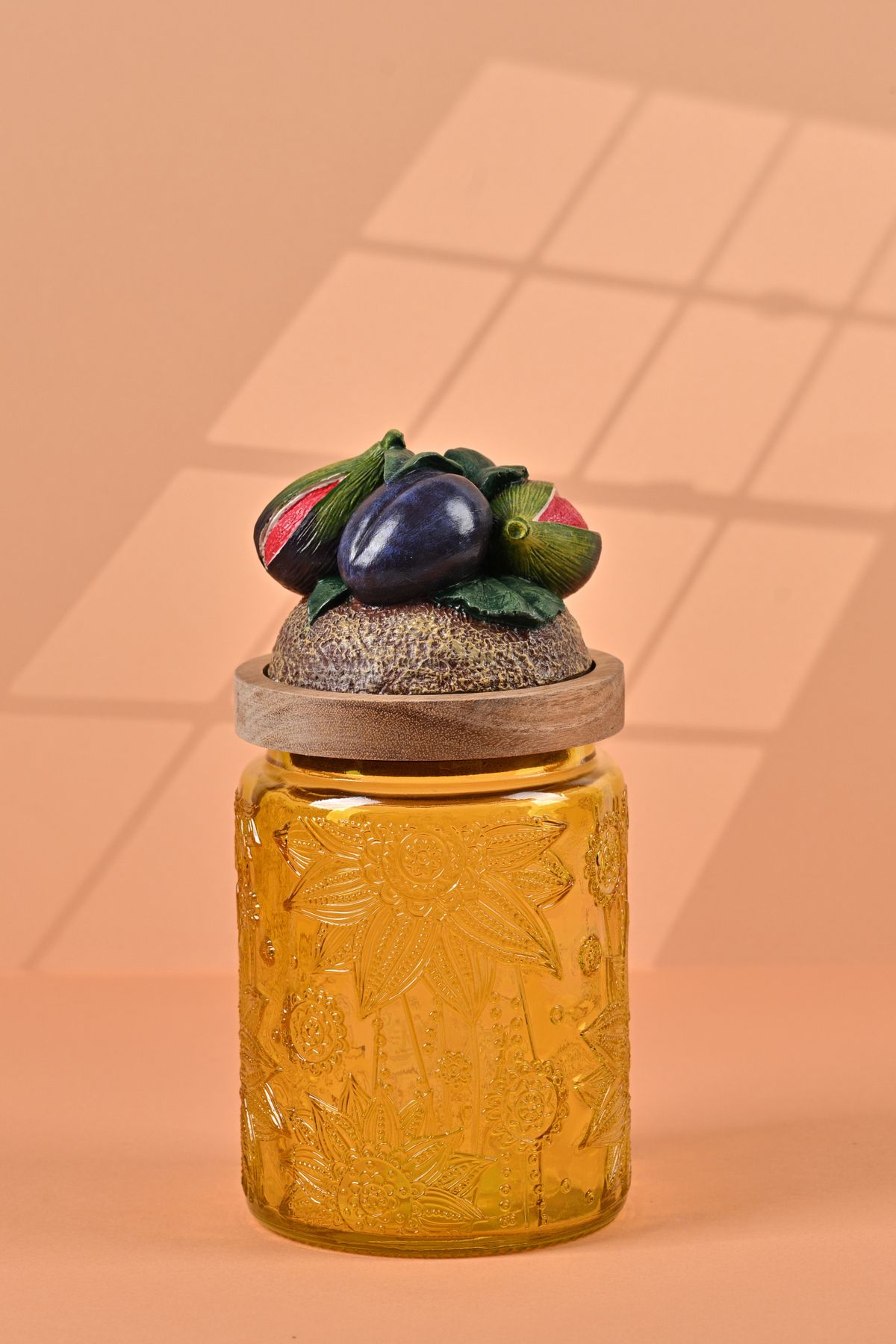 El Yapımı Özel Tasarım Kavanoz & İncir 700 ml