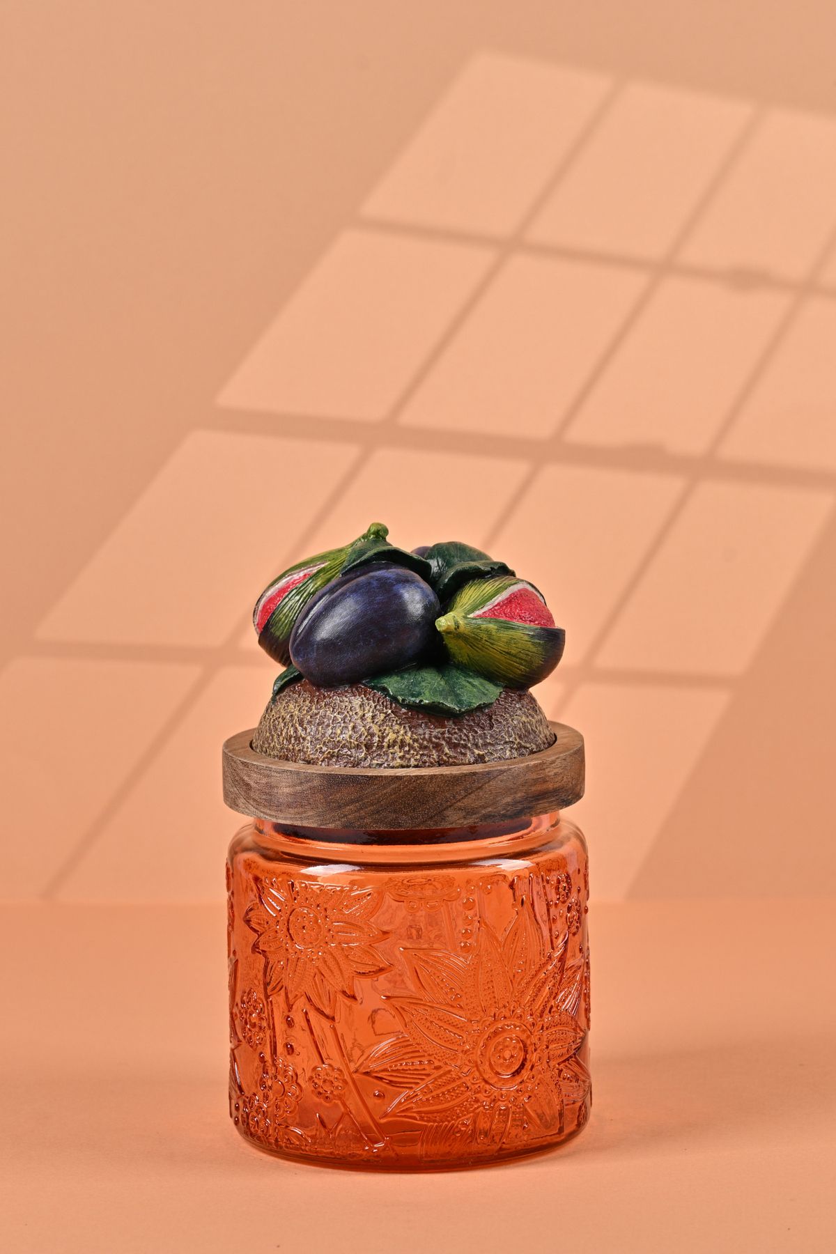 El Yapımı Özel Tasarım Kavanoz & İncir 500 ml