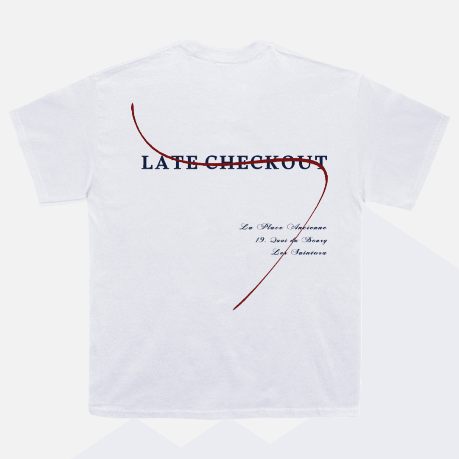 LATE CHECKOUT T-SHIRT image