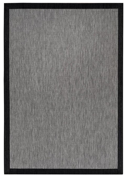 Şölen Halı Siesta Sisal Leke Tutmaz Dokuma Halı - 1505 Siyah