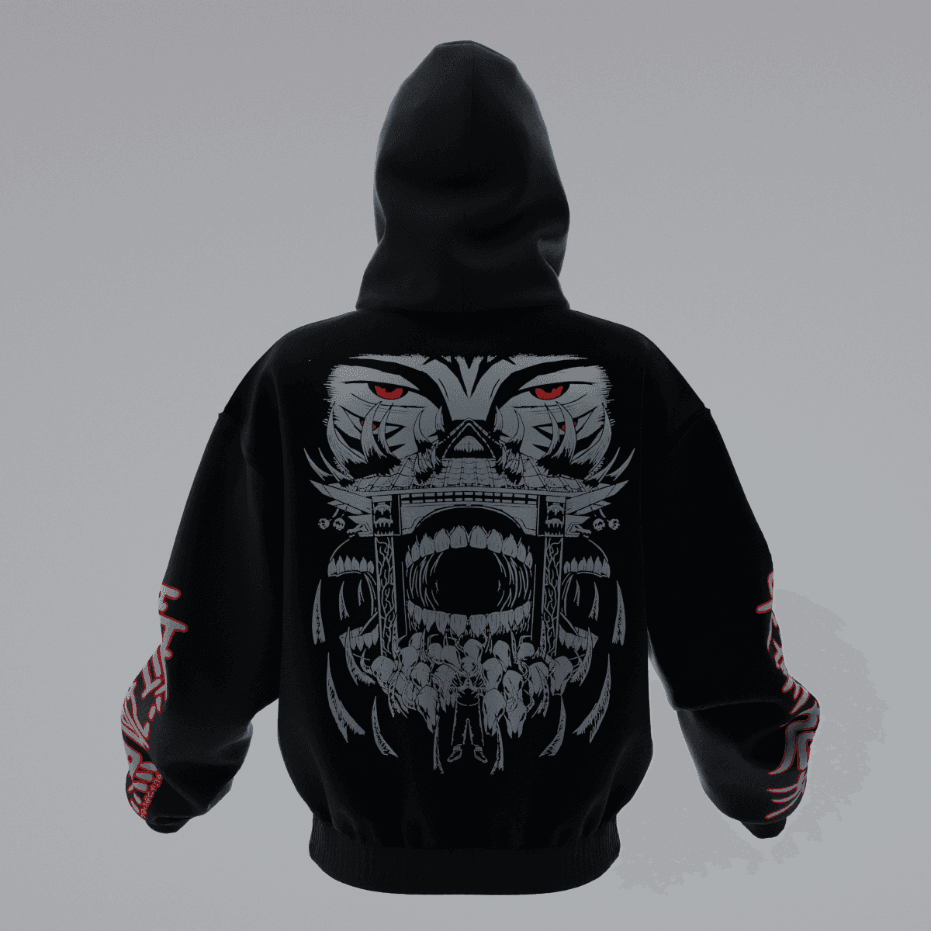 JUJUTSU KAISEN KING OF CURSES Oversize Unisex Hoodie