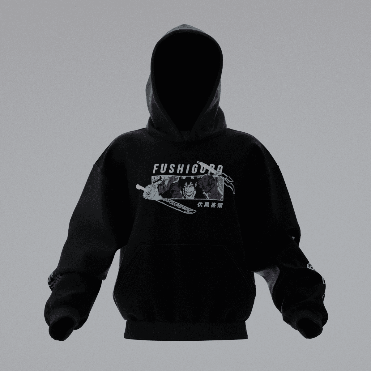 JUJUTSU KAISEN BEHIND TOJI FUSHIGURO Unisex Hoodie 