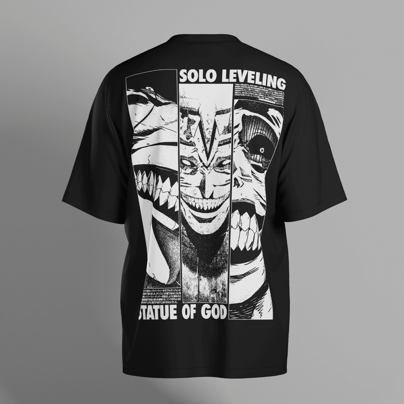 SOLO LEVELING STATUE OF GOD Unisex T-Shirt