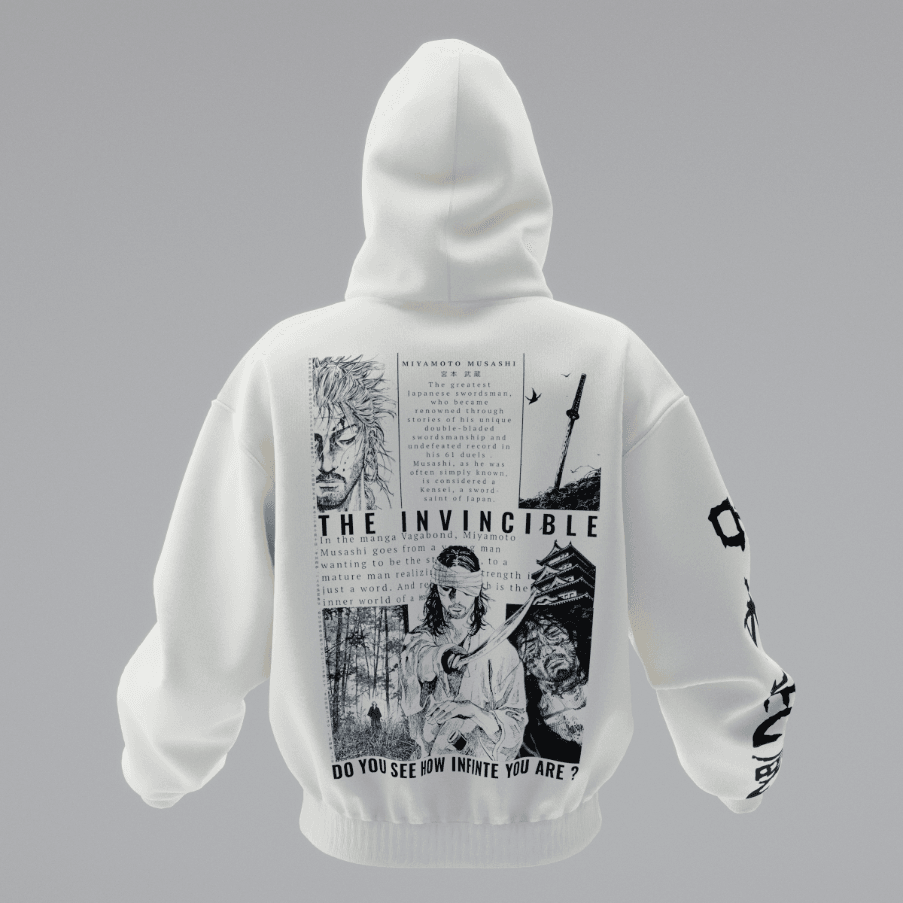 VAGABOND THE INVINCIBLE Oversize Unisex Hoodie