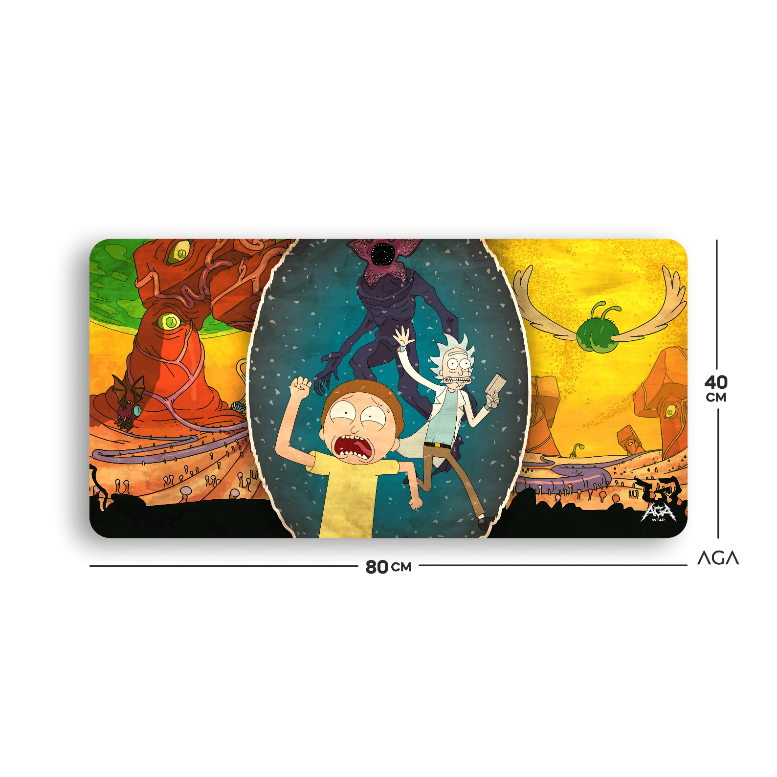 RICK AND MORTY VOID MOUSE PAD