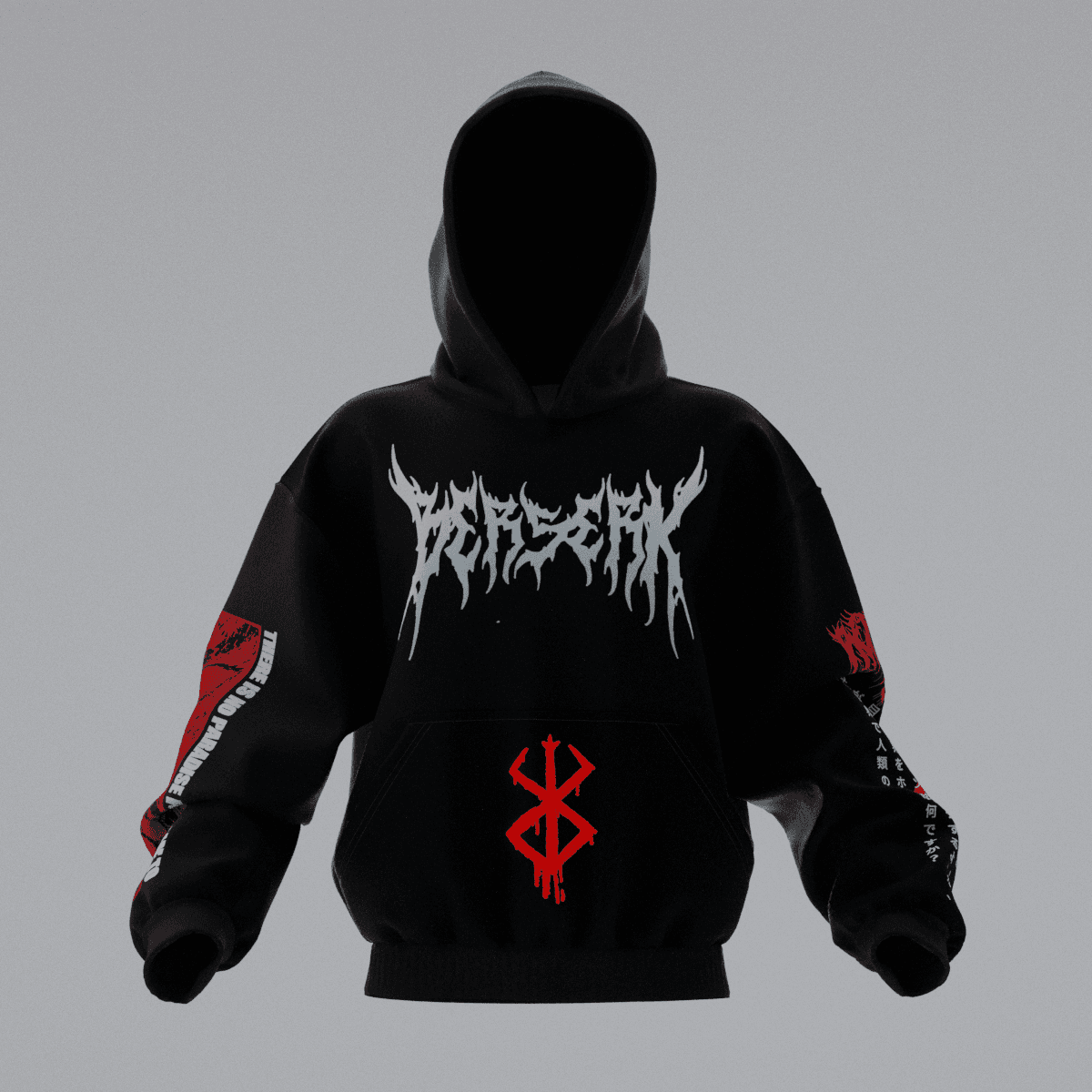 BERSERK PEACE Oversize Unisex Hoodie