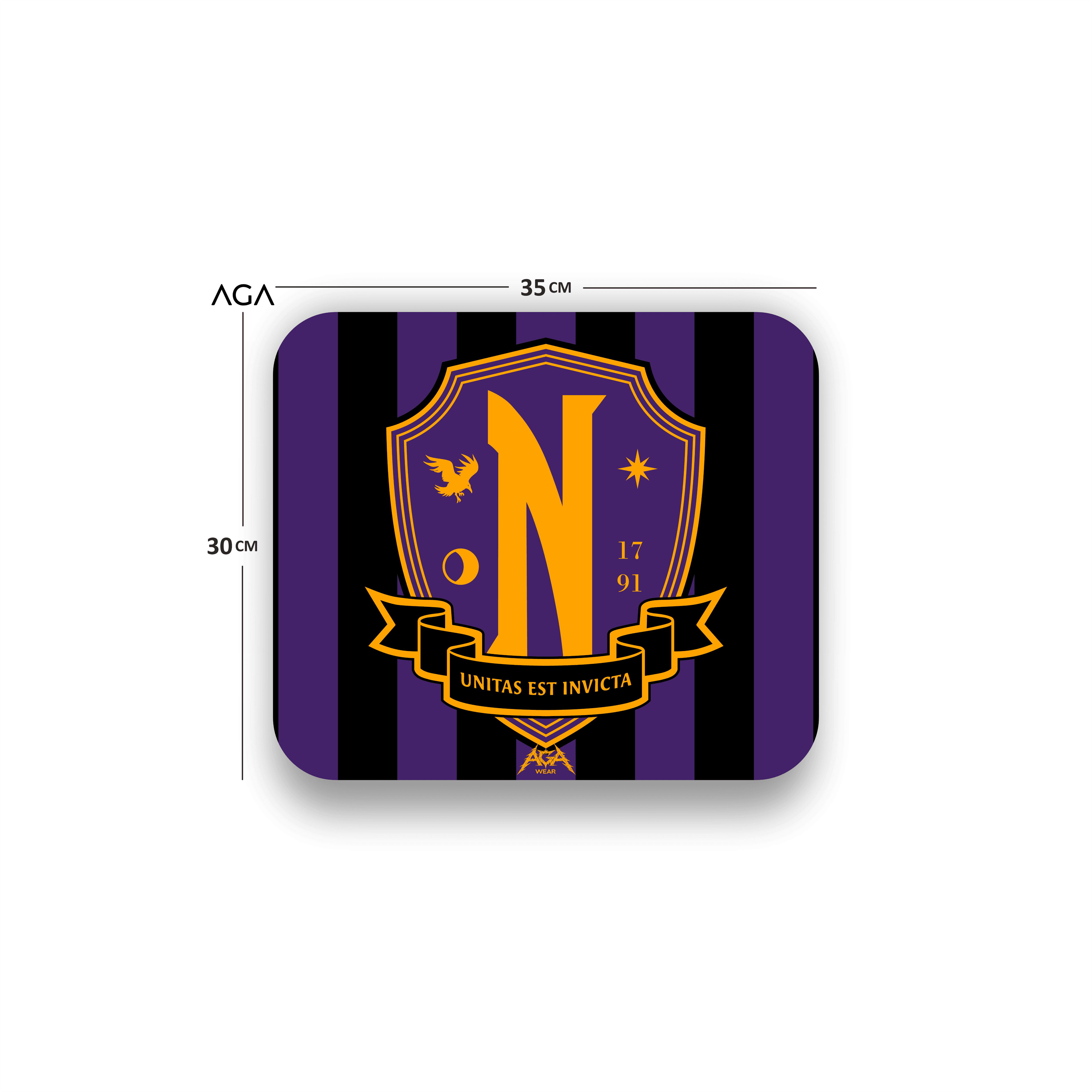 WEDNESDAY NEVERMORE ACADEMY Mouse Pad