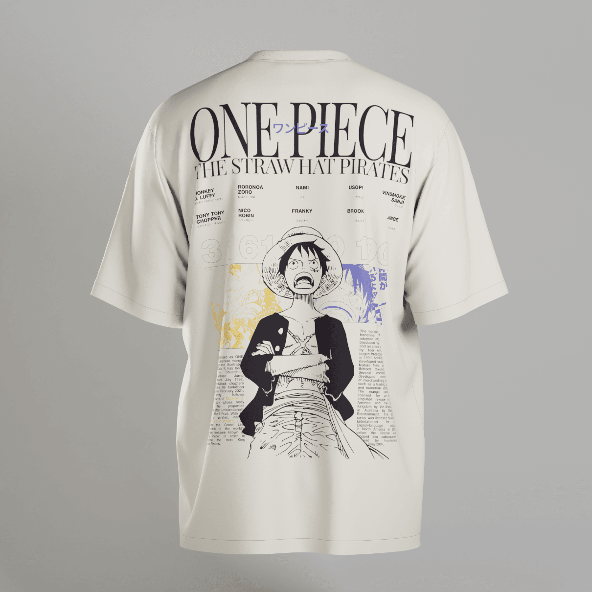 ONE PIECE STRAW HAT PIRATES Unisex T-Shirt