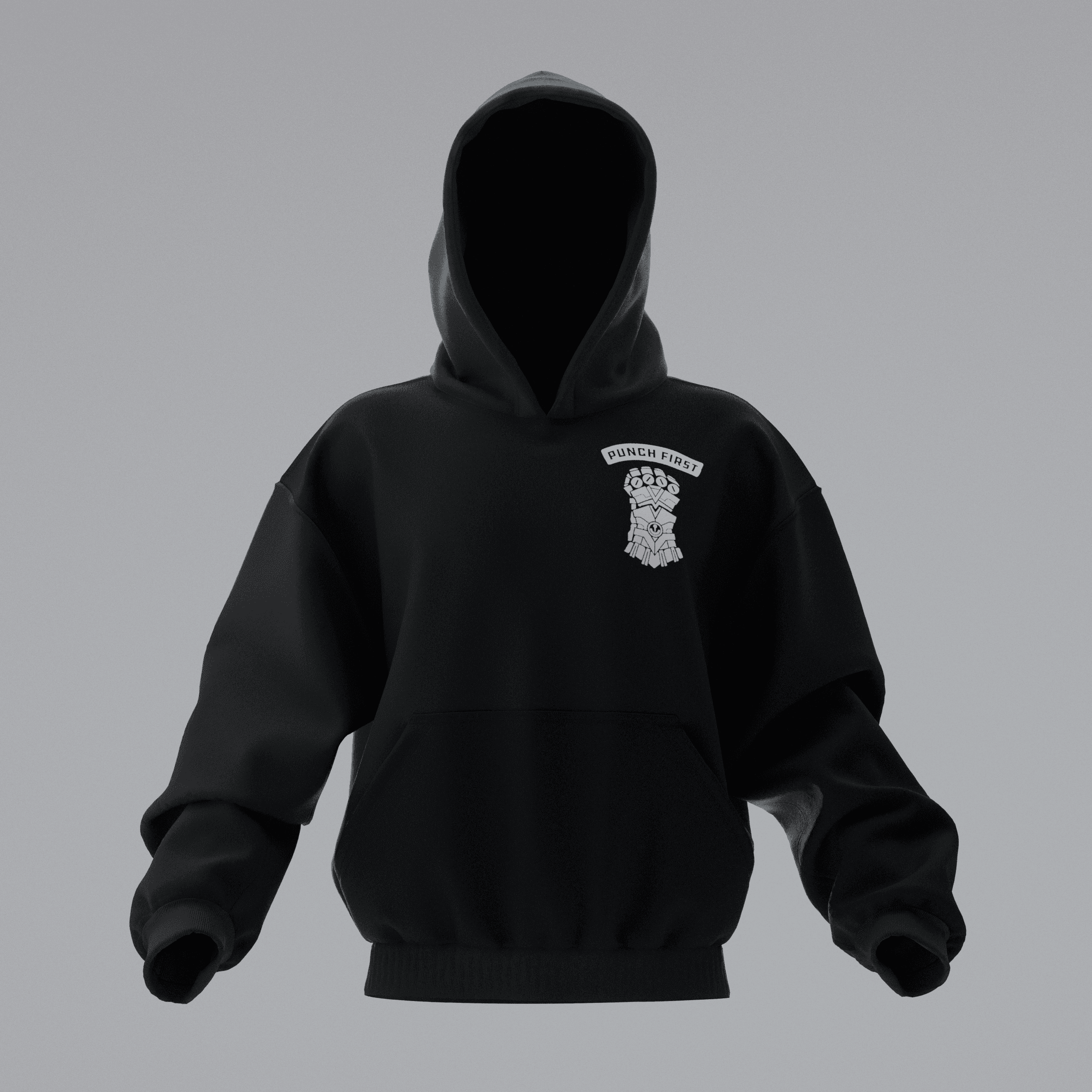 LEAGUE OF LEGENDS ARCANE PUNCH FIRST VI Oversize Unisex Hoodie
