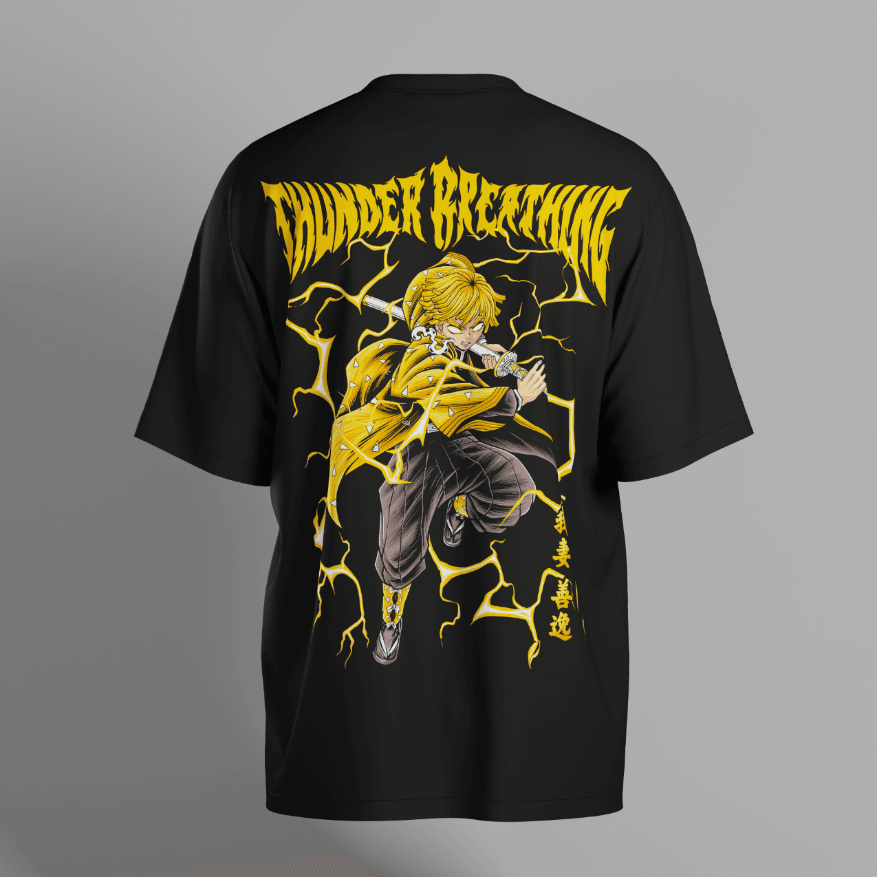 DEMON SLAYER ZENITSU THUNDER Unisex T-Shirt