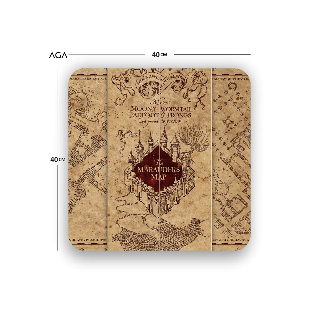 HARRY POTTER MARAUDERS MAP MOUSE PAD