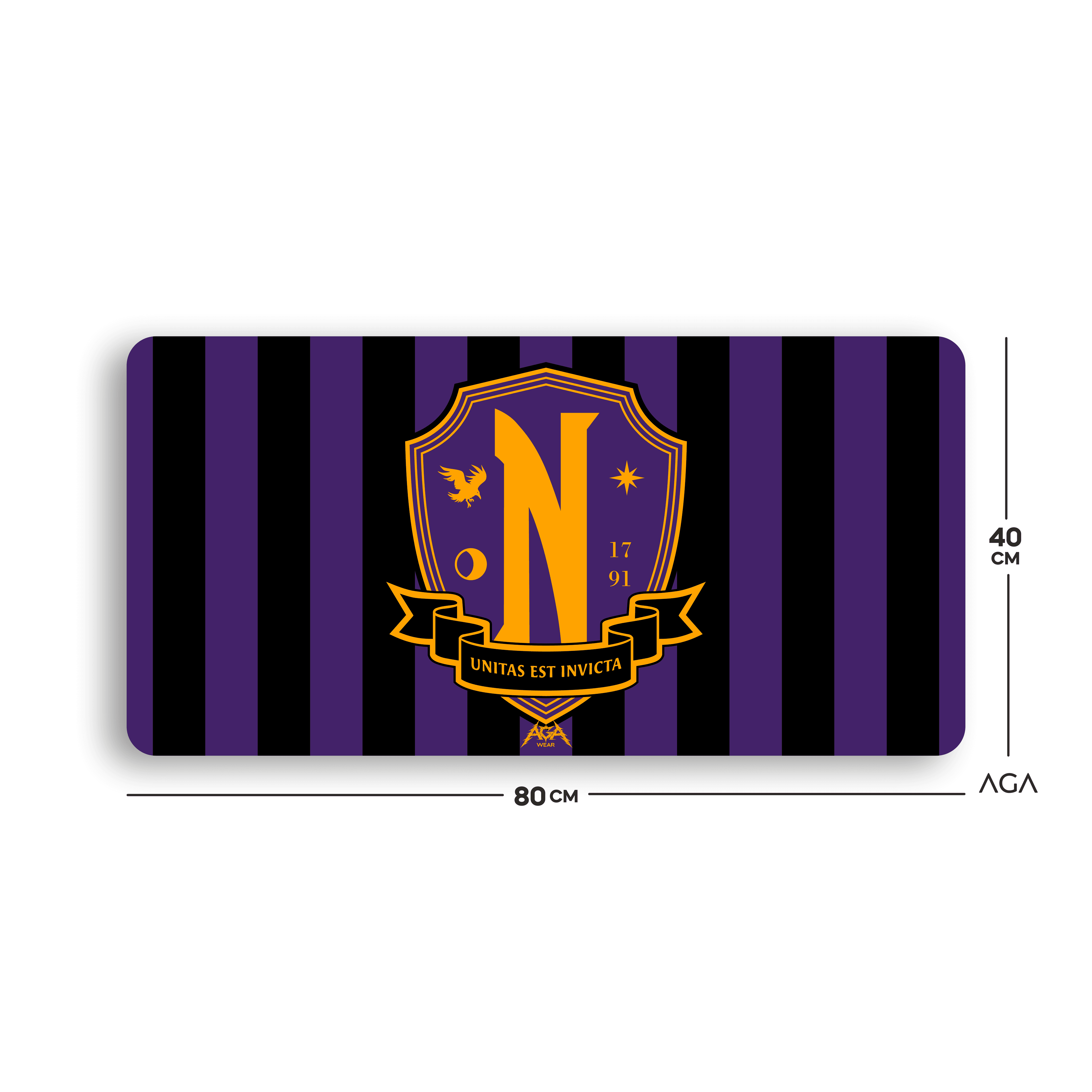 WEDNESDAY NEVERMORE ACADEMY Mouse Pad