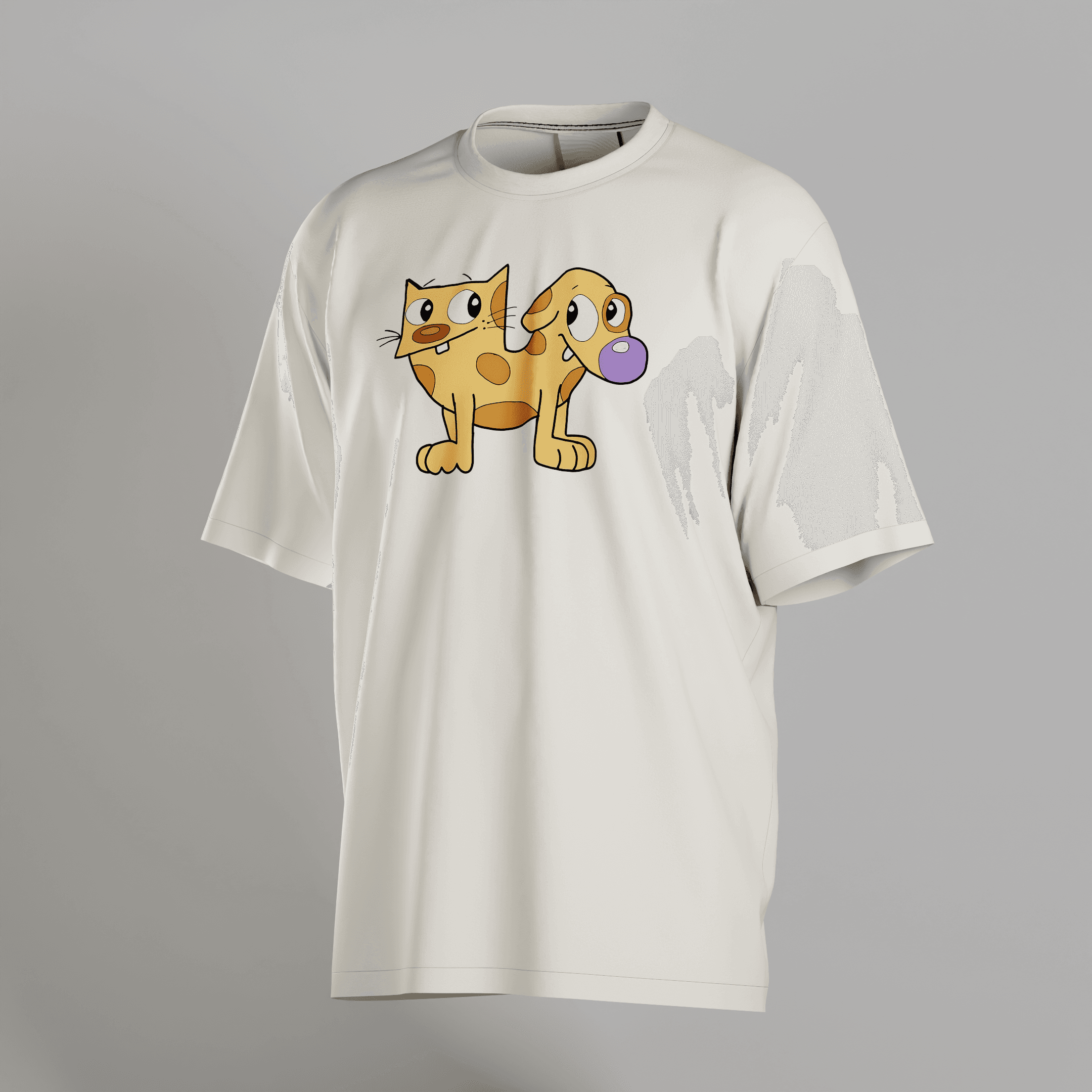 Cat Dog Unisex T-Shirt