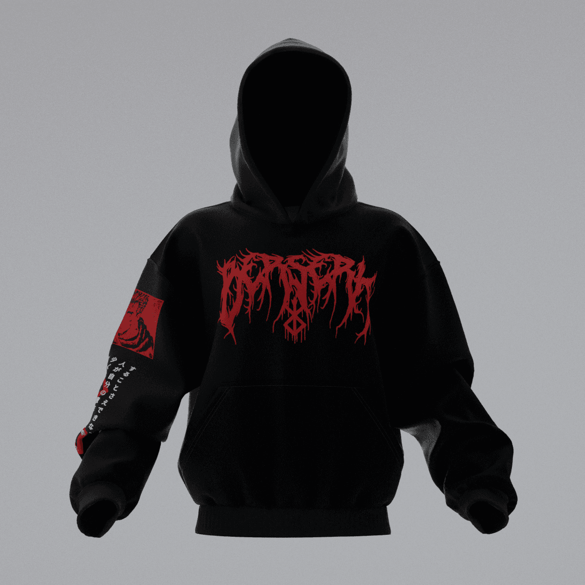 BERSERK SAVAGE Oversize Unisex Hoodie