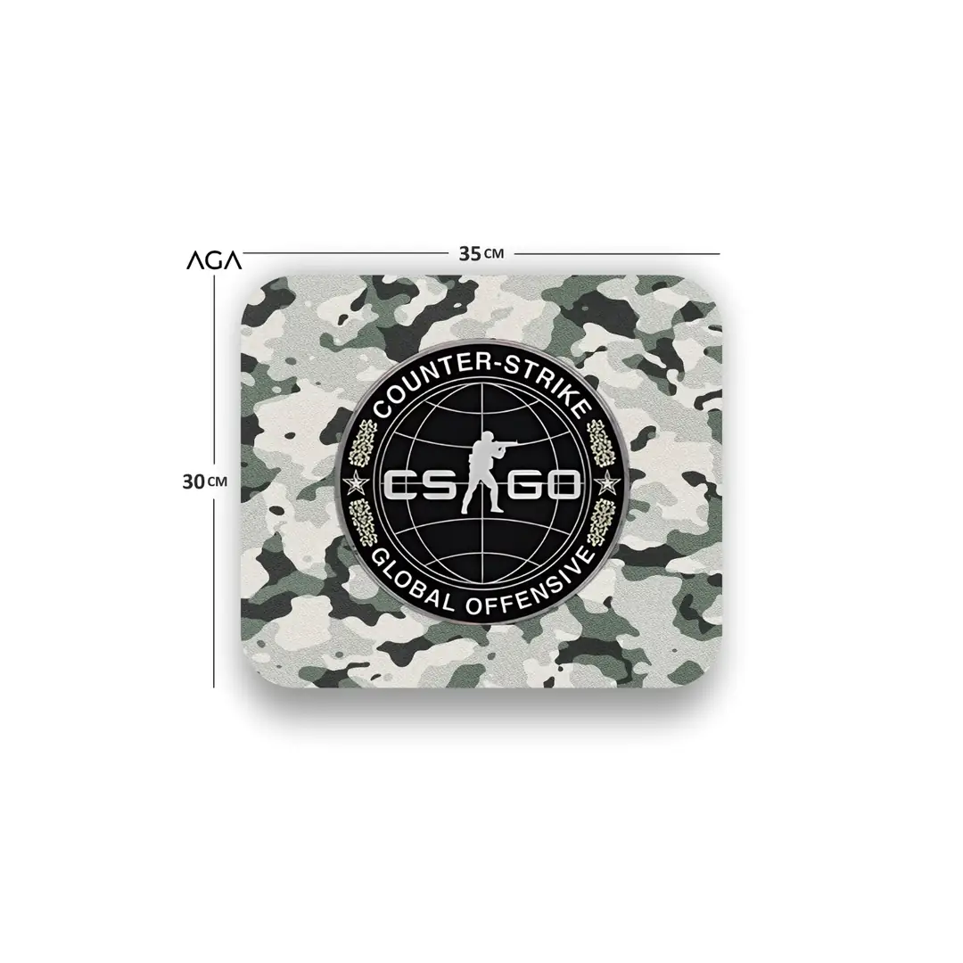 Counter Strike Global Offensive CSGO CAMO V2 Mouse Pad
