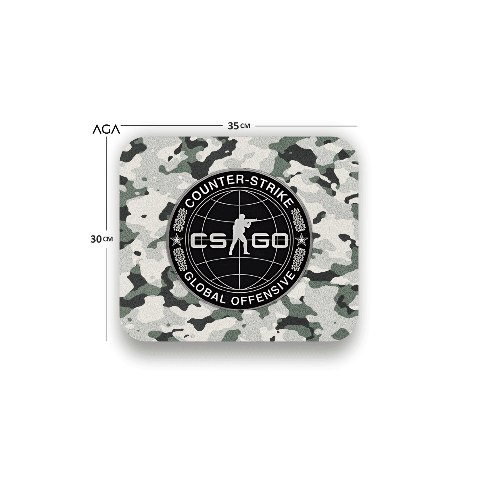 Counter Strike Global Offensive CSGO CAMO V2 Mouse Pad
