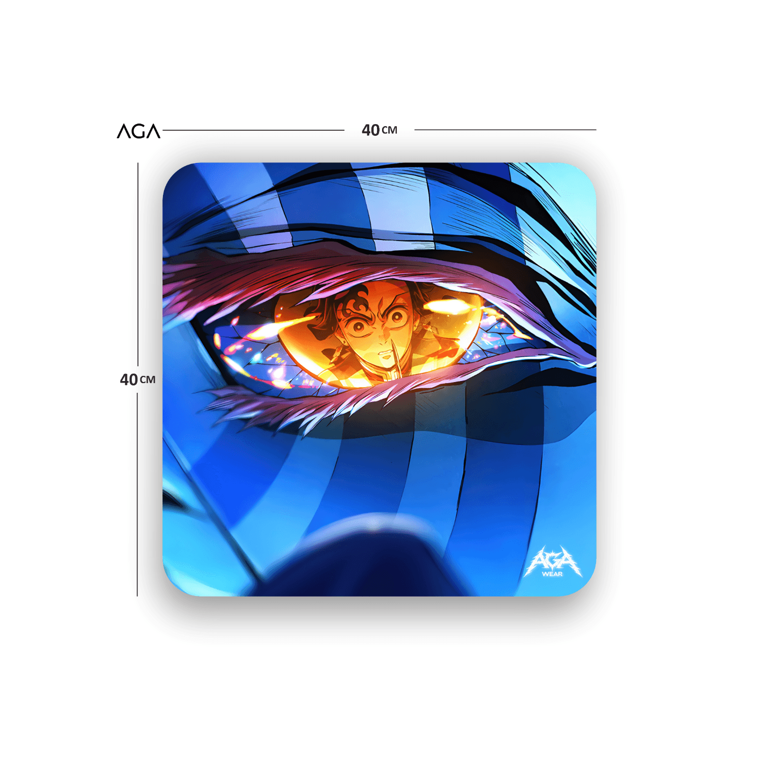 Demon Slayer Akaza Mouse Pad