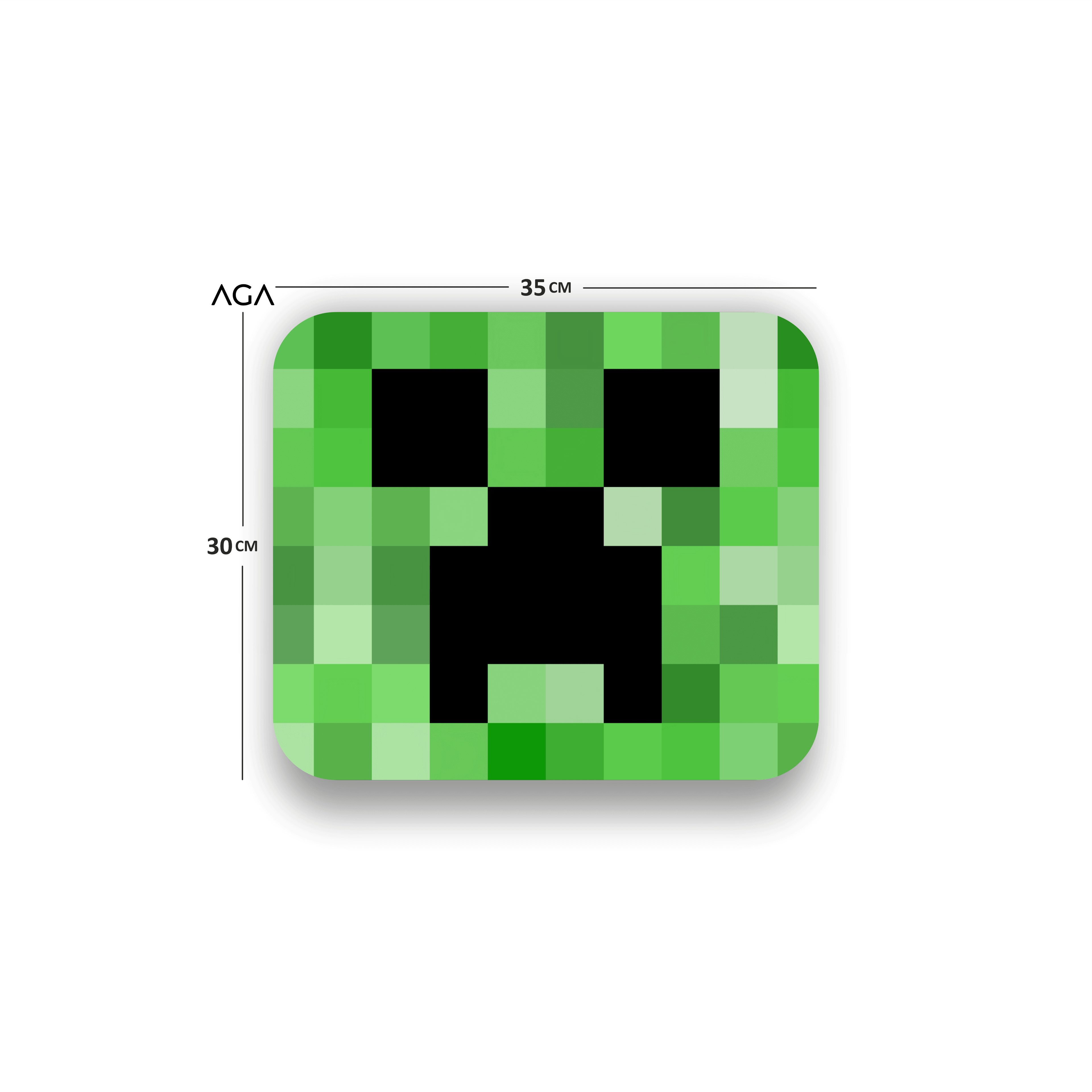 MINECRAFT CREEPER MOUSE PAD