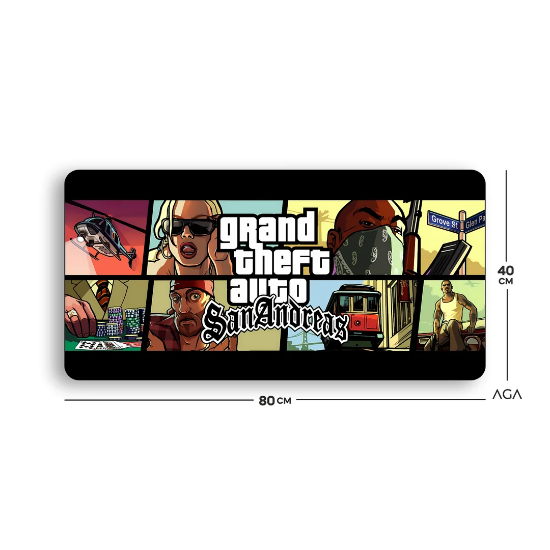 GTA SAN ANDREAS MOUSE PAD