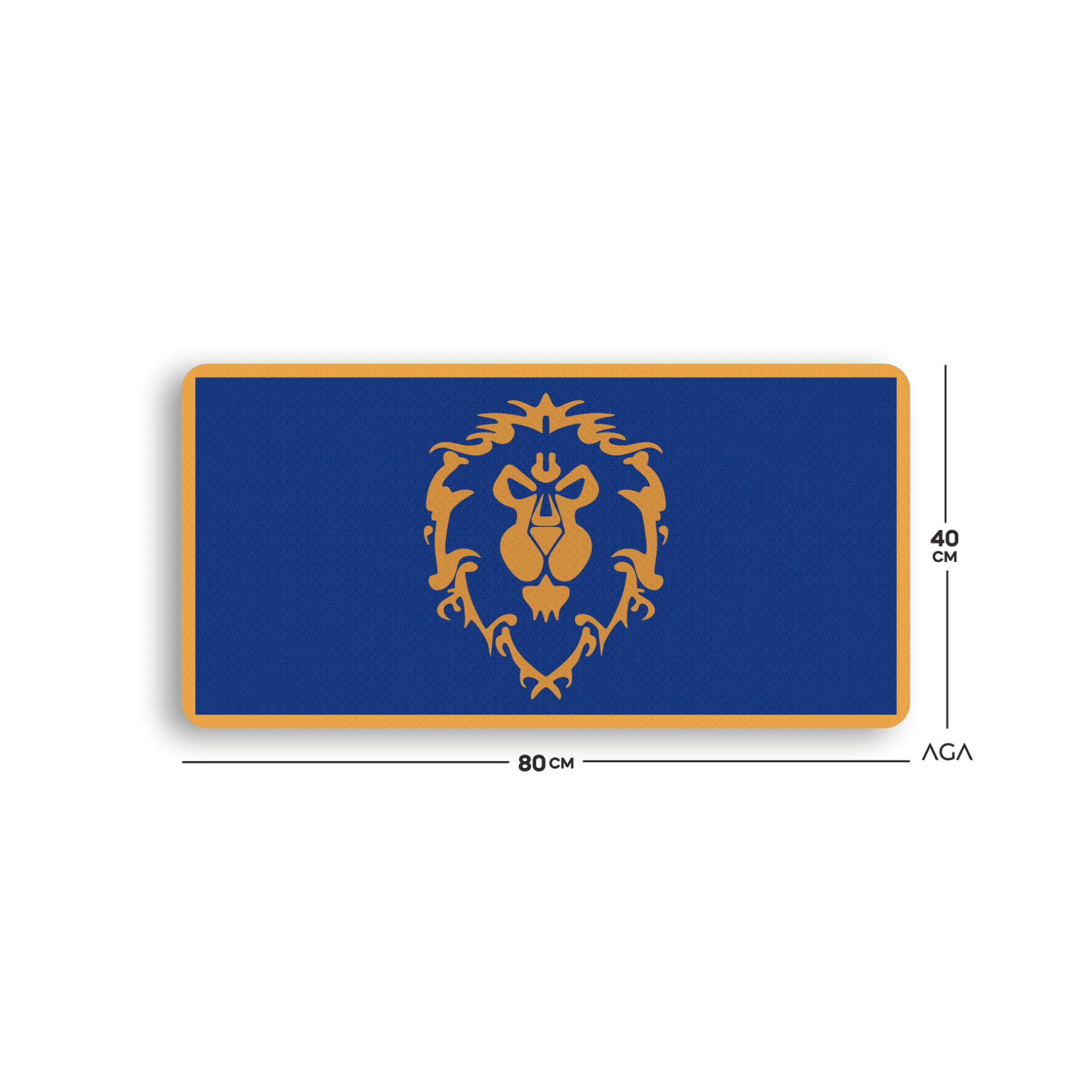 WORLD OF WARCRAFT ALLIANCE MOUSE PAD