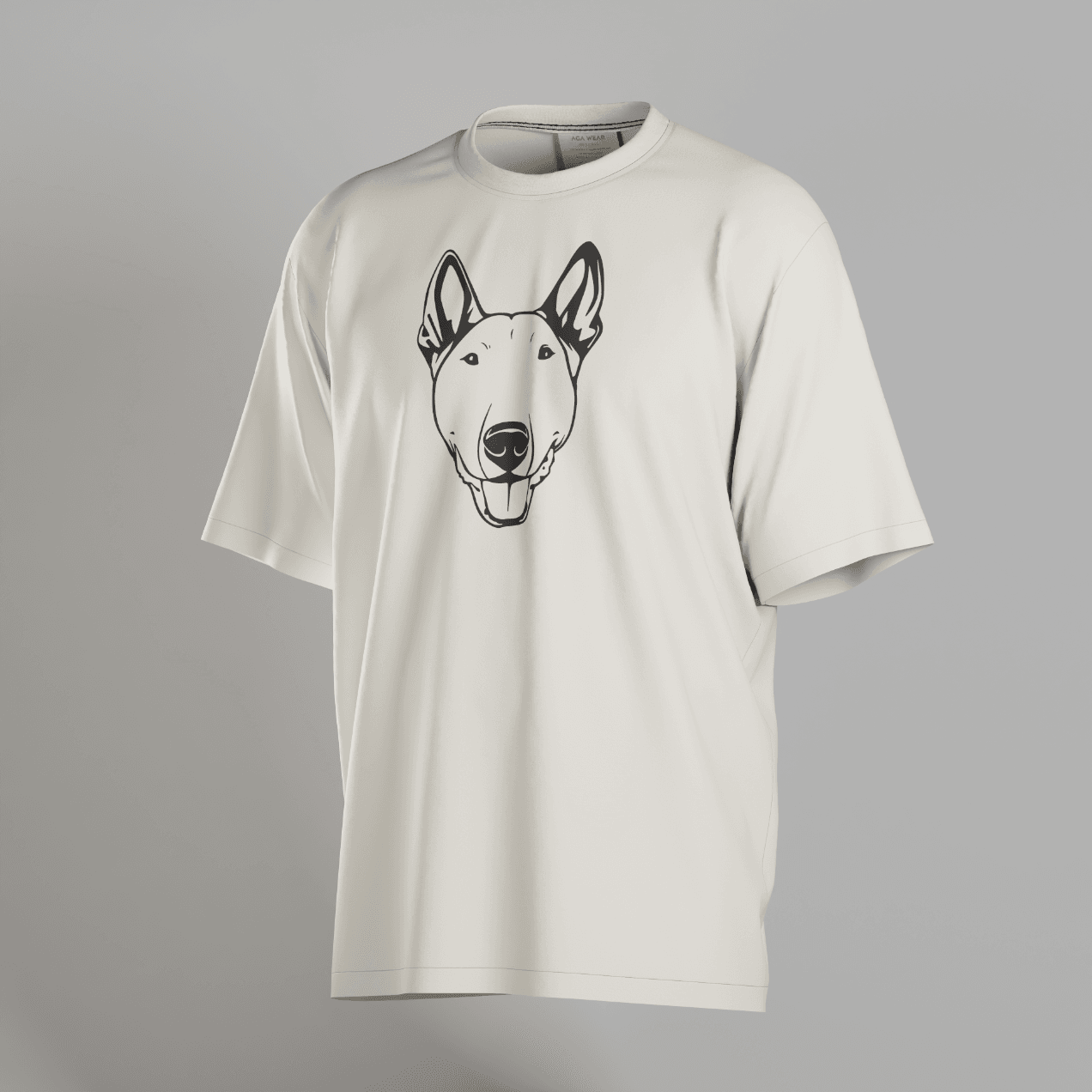Bull Terrier Drawing Unisex T-Shirt