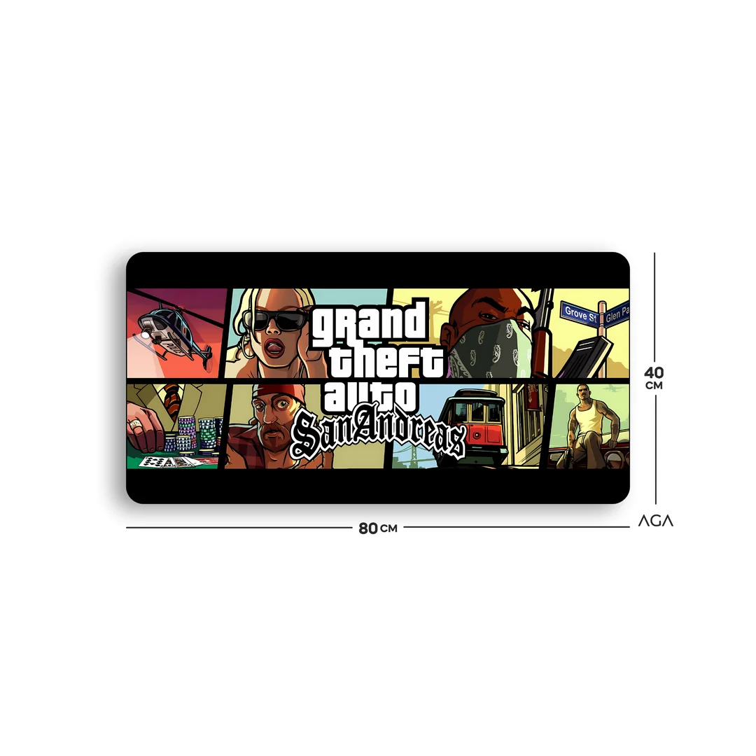 GTA SAN ANDREAS MOUSE PAD