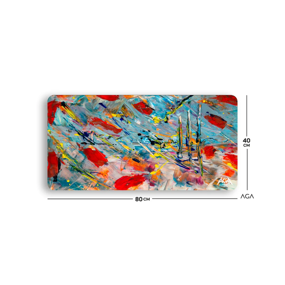 COLORFUL PAINTING MOUSE PAD