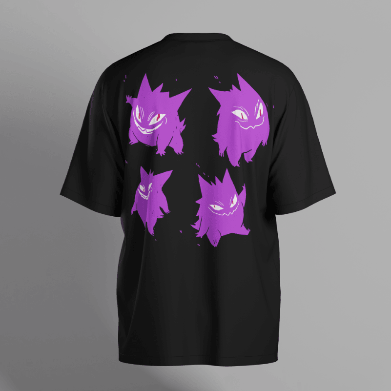 Pokemon Gengar and Hunter Unisex T-Shirt