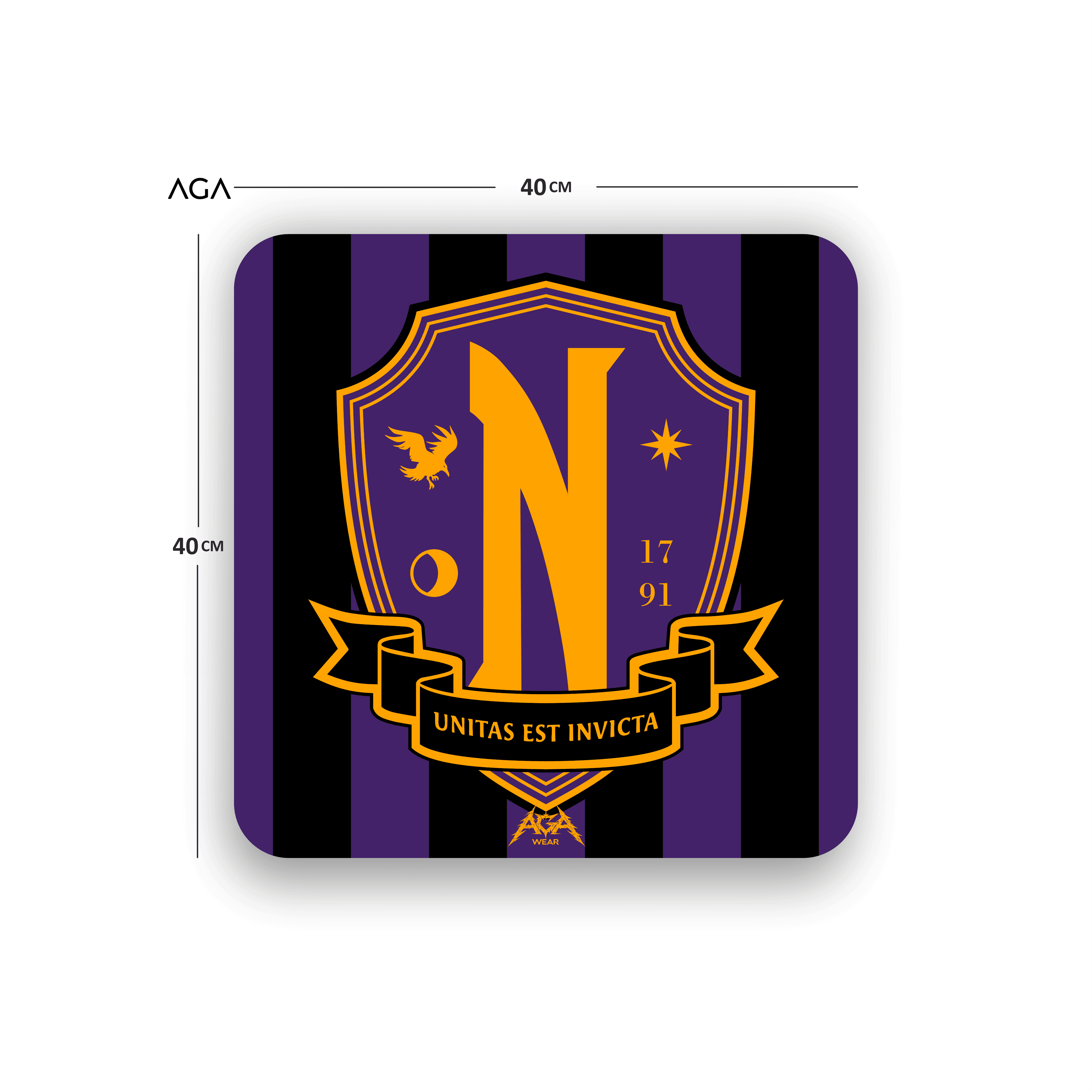 WEDNESDAY NEVERMORE ACADEMY Mouse Pad