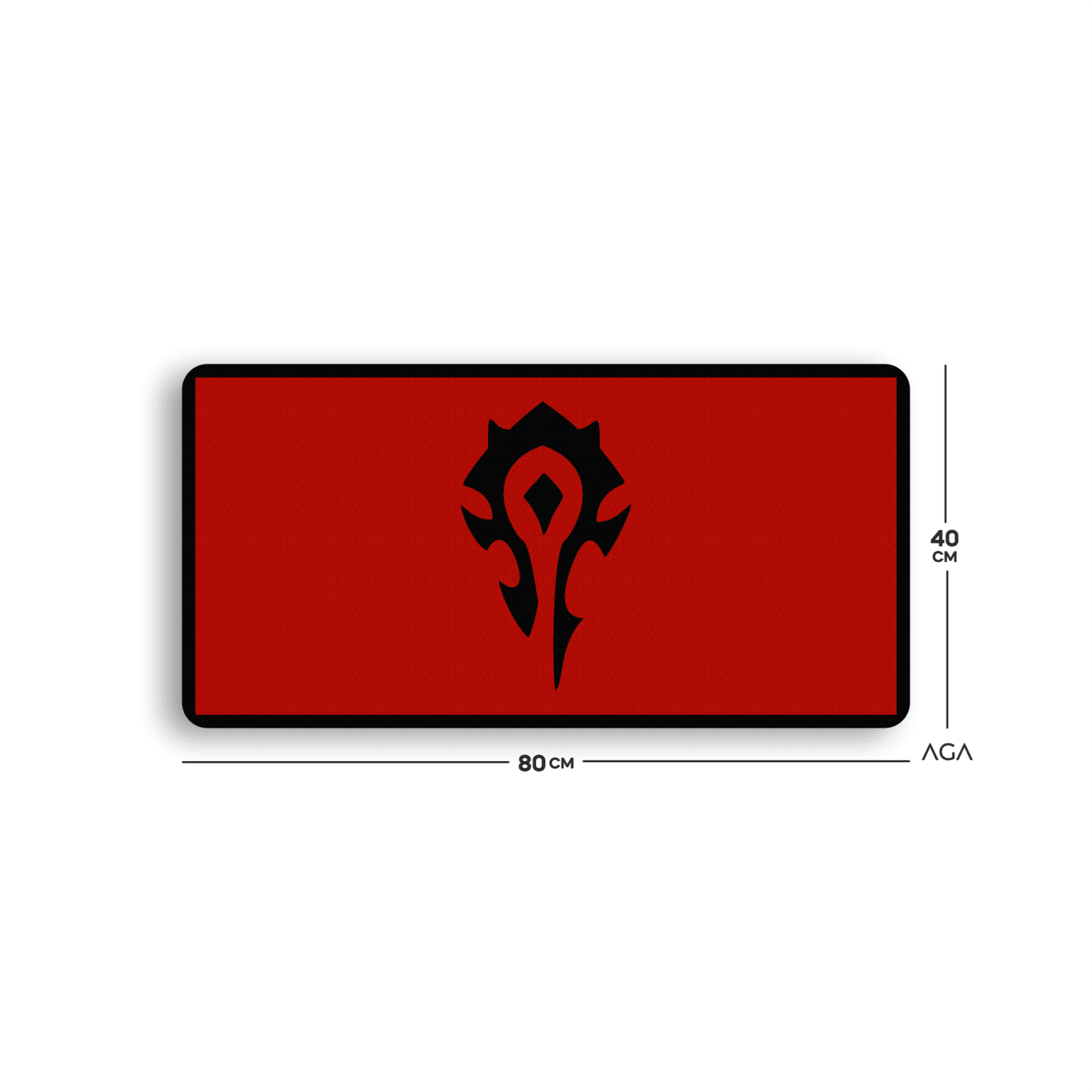 WORLD OF WARCRAFT HORDE MOUSE PAD