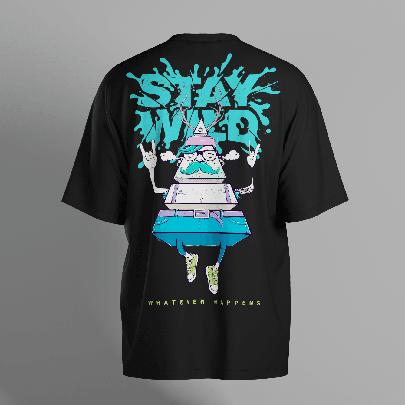 STREET WEAR STAY WILD Unisex T-Shirt