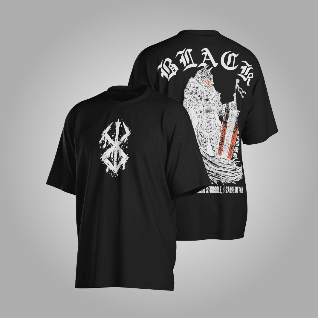 Berserk Black Swordman Unisex T-Shirt