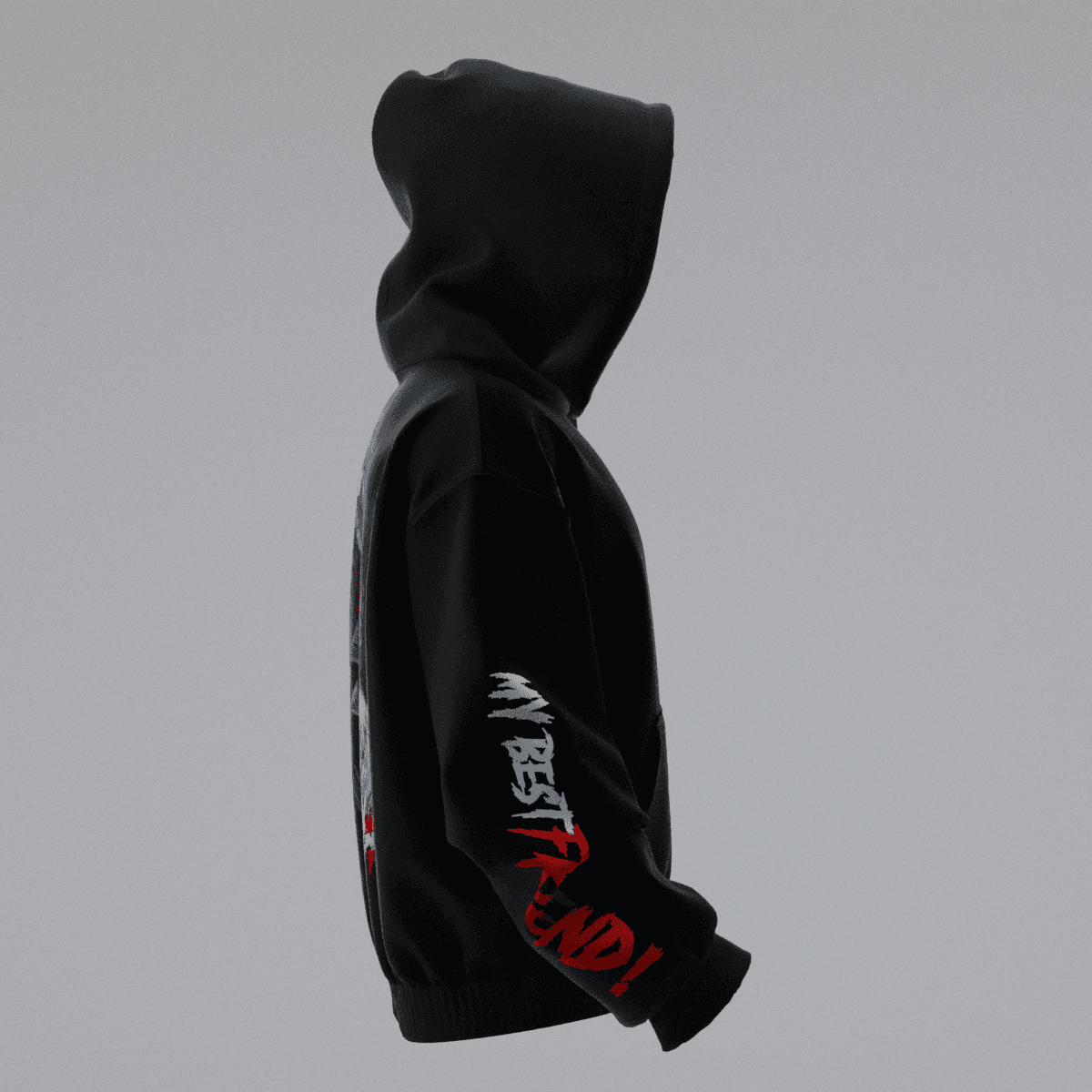 BERSERK MY BEST FRIENDS Oversize Unisex Hoodie