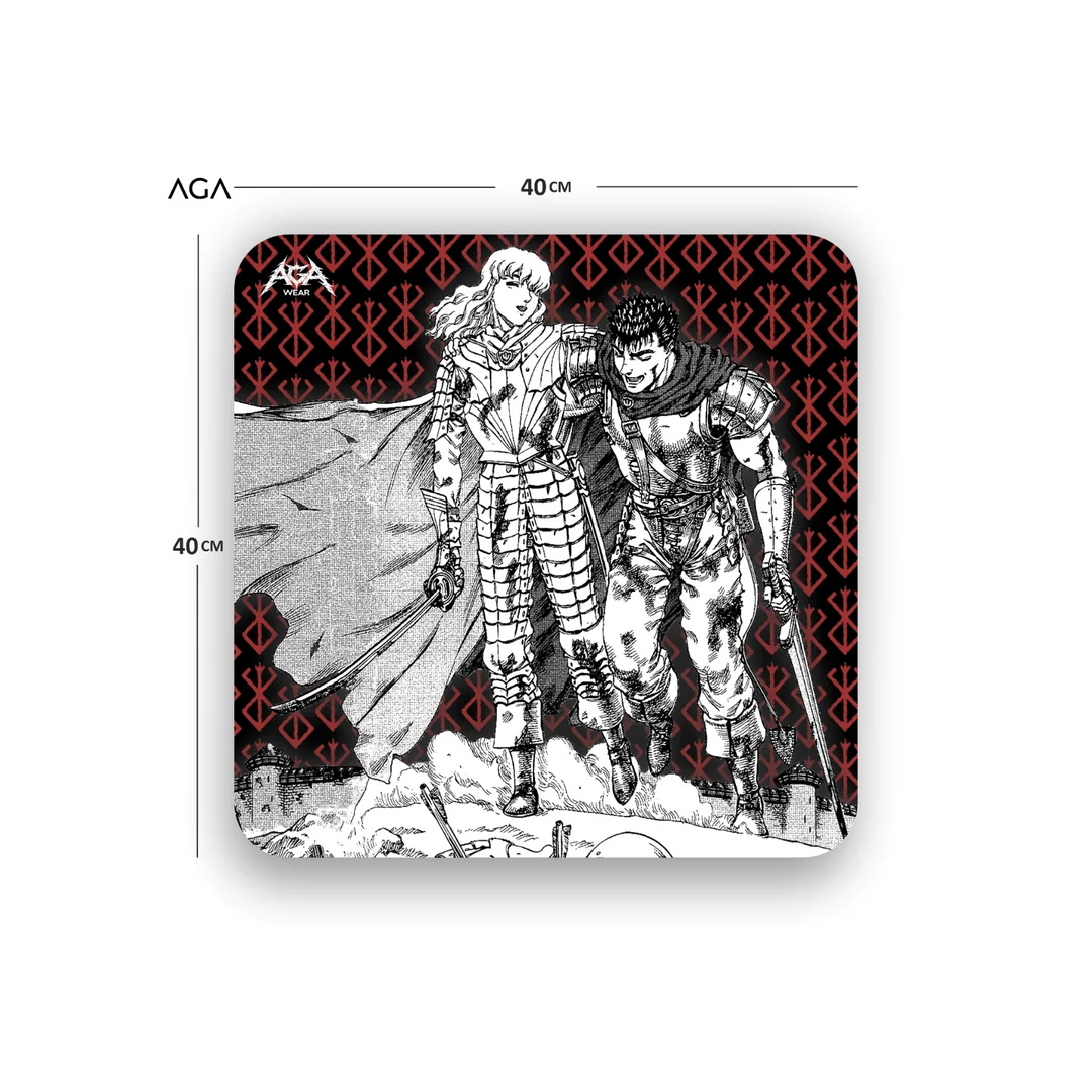 BERSERK GUTS AND GRIFFITH MOUSE PAD
