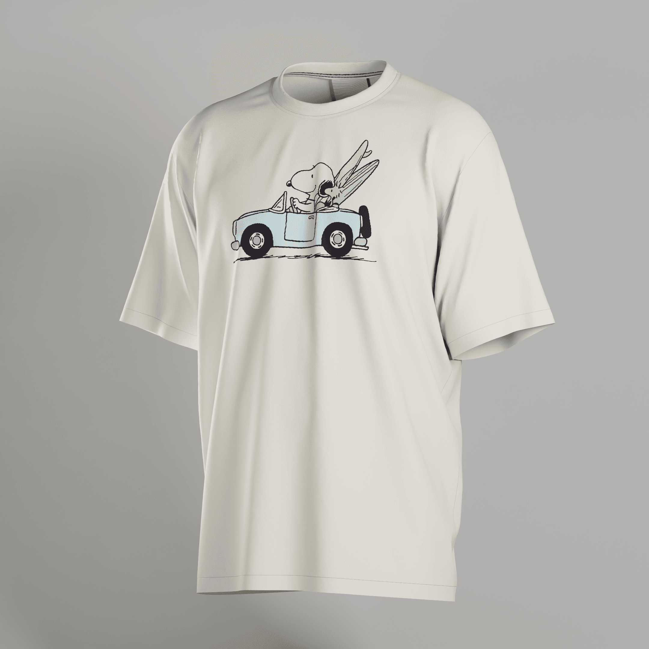 Snoopy Car Unisex T-Shirt