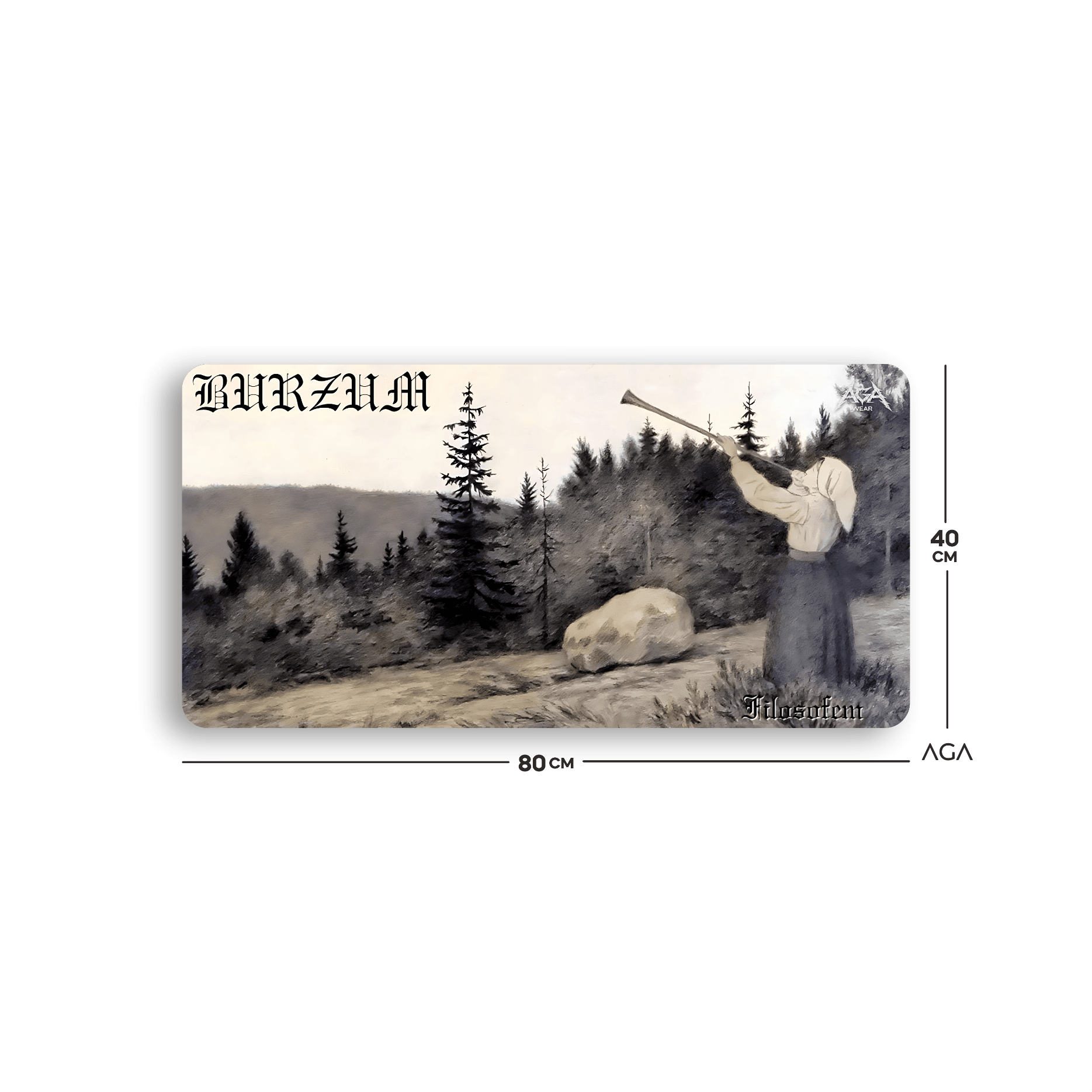 BURZUM FILOSOFEM MOUSE PAD