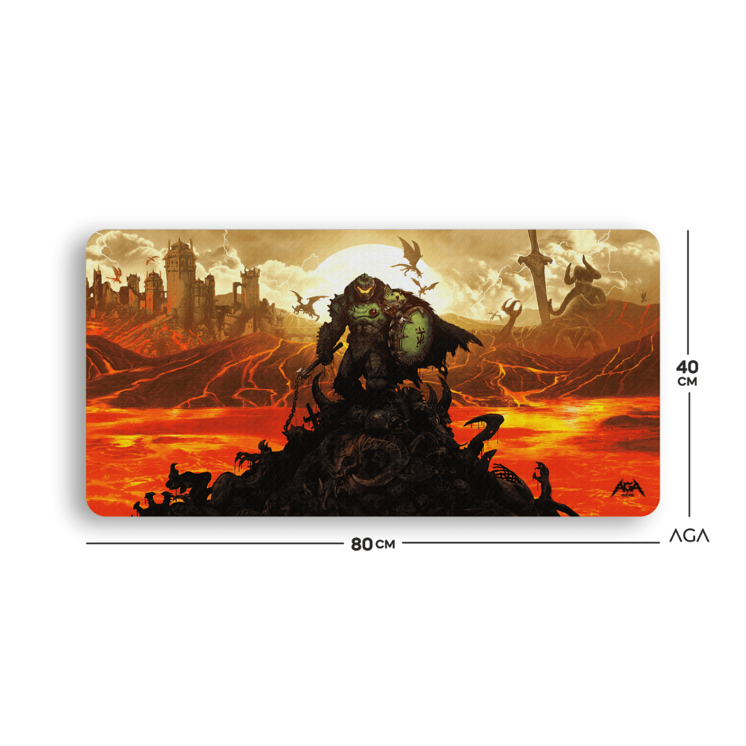 DOOM DARK AGES MOUSE PAD