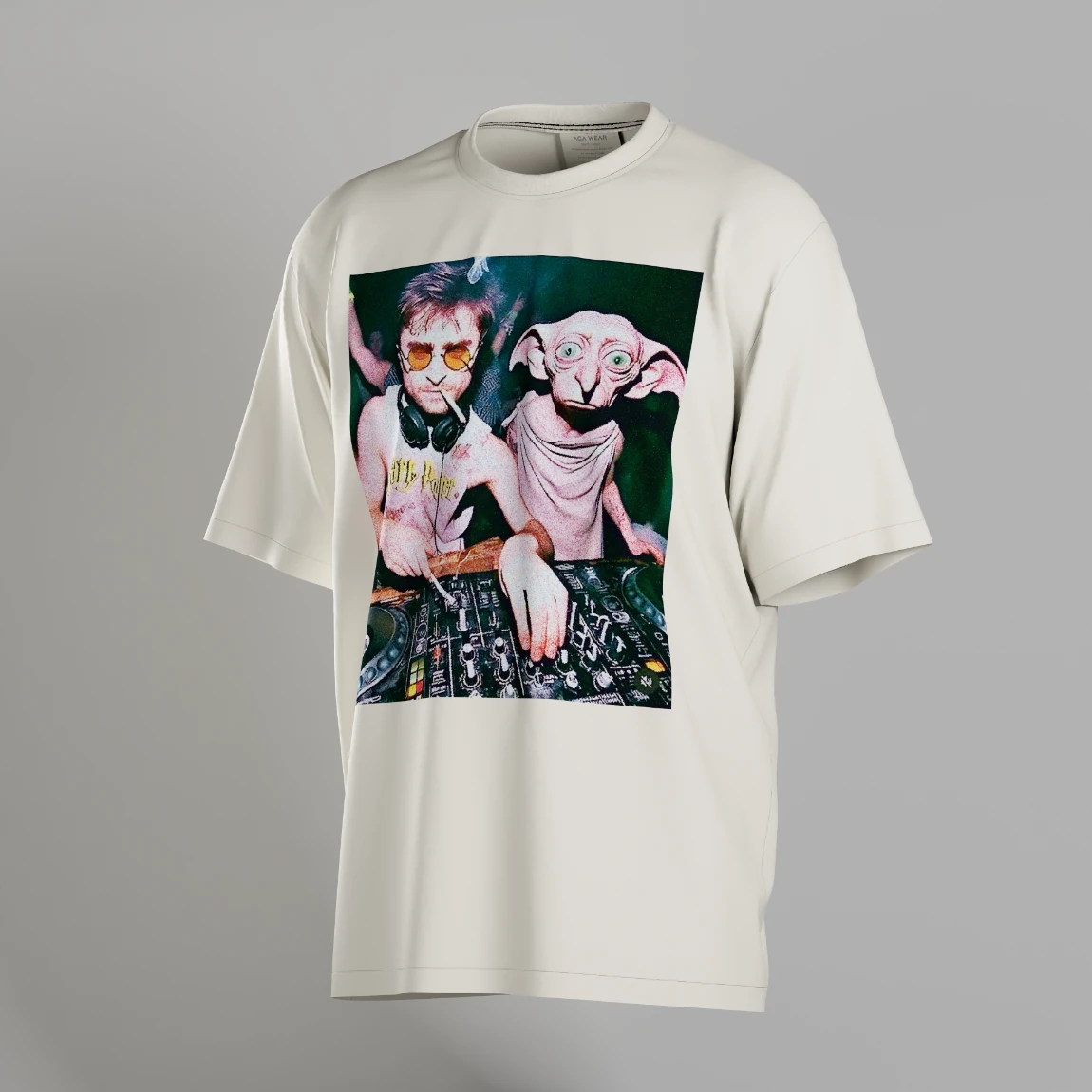 Harry Potter and Dobby DJ Unisex T-Shirt