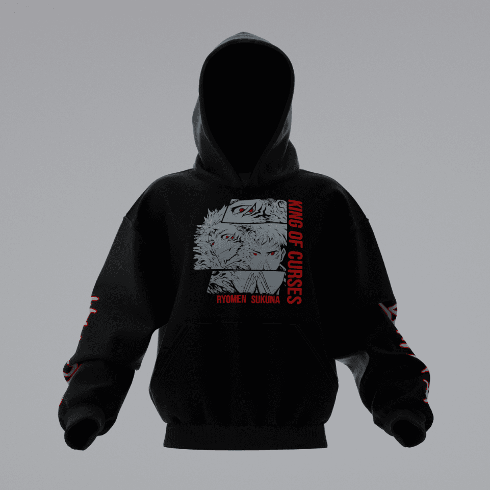 JUJUTSU KAISEN KING OF CURSES Oversize Unisex Hoodie