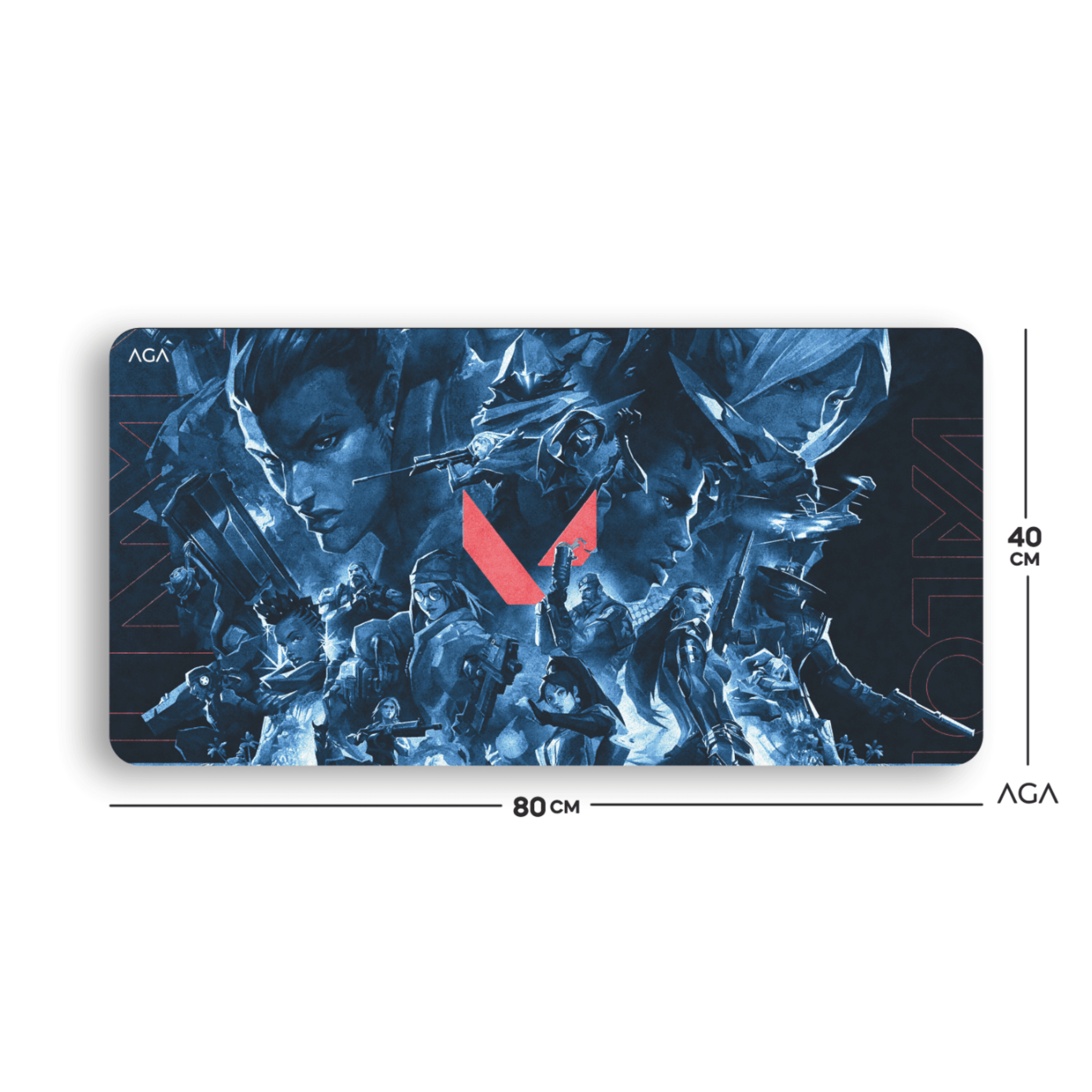 VALORANT ALL HEROES MOUSE PAD