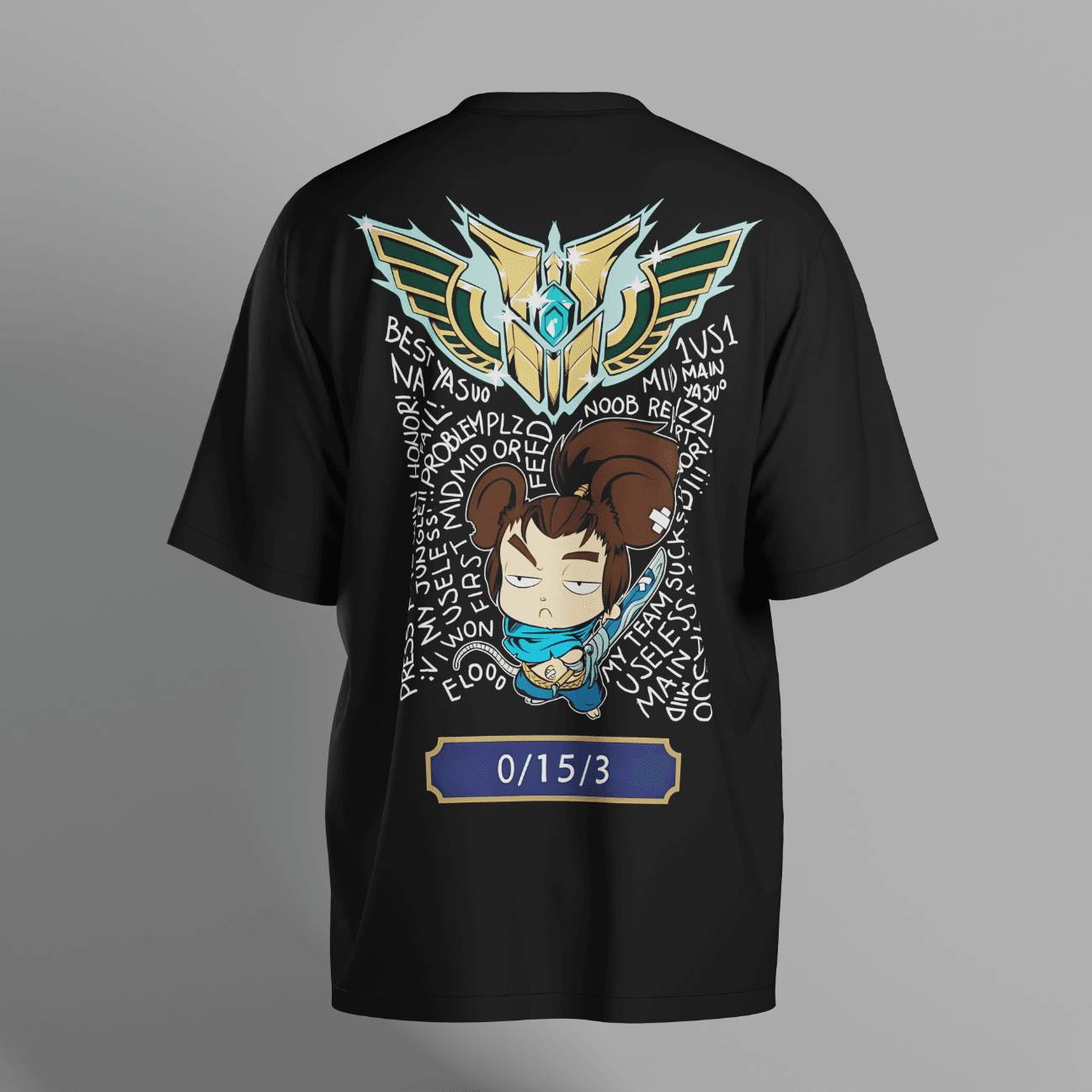 LEAGUE OF LEGENDS FEEDER YASUO Unisex T-Shirt