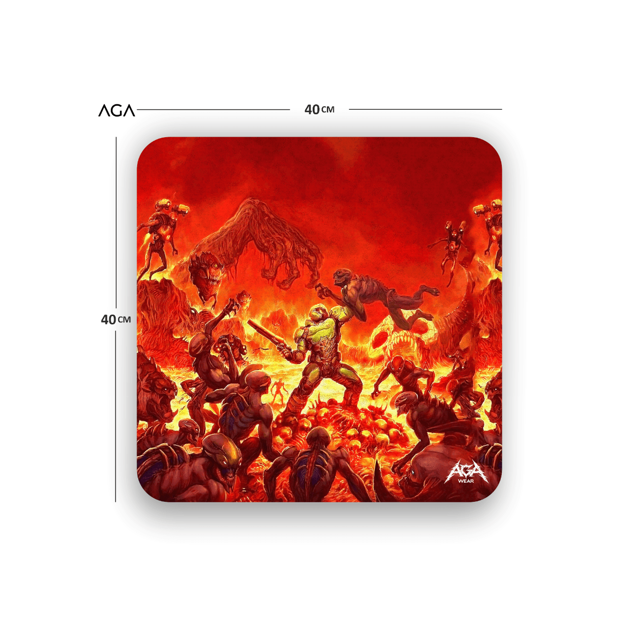 DOOM ETERNAL MOUSE PAD